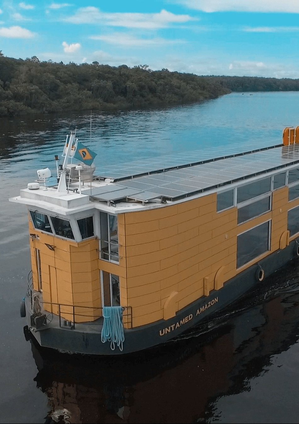Untamed Amazon, a vessel like no other.