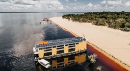 Na Amazônia tem praia?